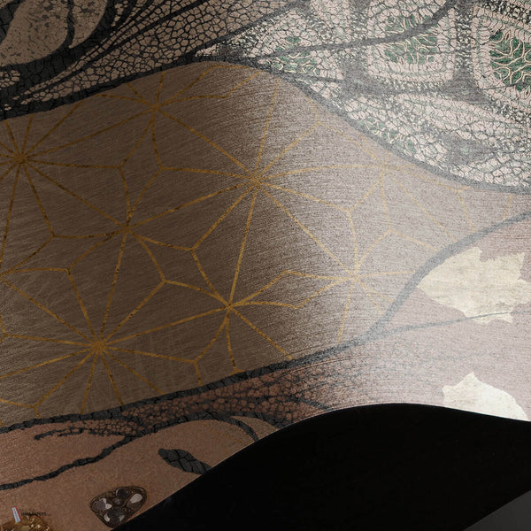 The Goat wallpaper Linen Textile wallpaper in T11021 by Tuskara