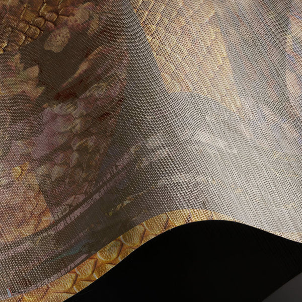 Wakanda behang Natural Grasscloth behang in T11023 van Tuskara
