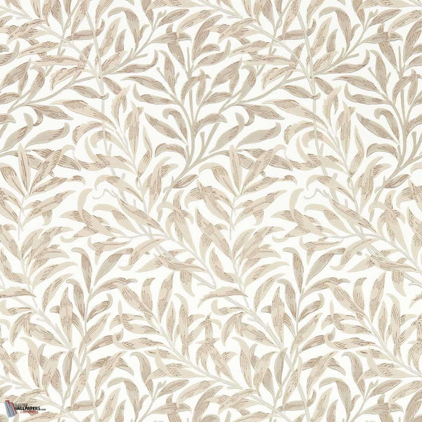 Willow Boughs wallpaper in Linen van Morris & Co