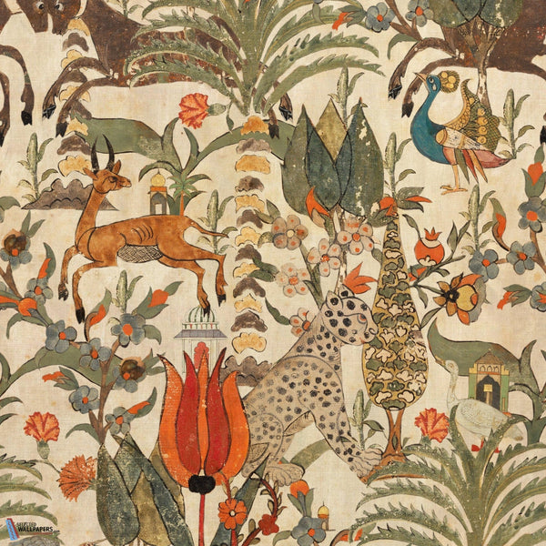 Algerian Tale-wallpaper-Mind the Gap-Brown/Red/Green-300 cm (standaard)-WP20740-Selected Wallpapers
