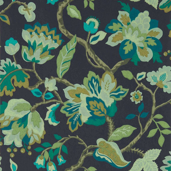 Amanpuri-wallpaper-Sanderson-Midnight/Eucalyptus-Roll-217044-Selected Wallpapers