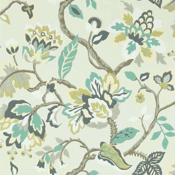 Amanpuri-wallpaper-Sanderson-Grey Mist-Roll-217045-Selected Wallpapers