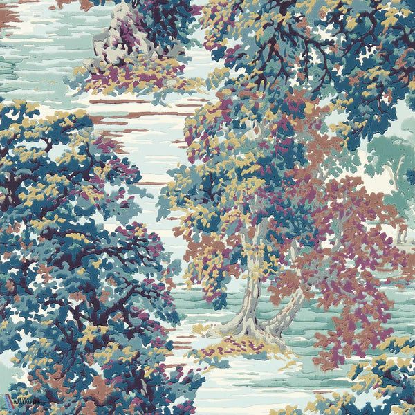 Ancient Canopy-Tapete-Sanderson-Forest Green-Rolle-217222-Selected Wallpapers