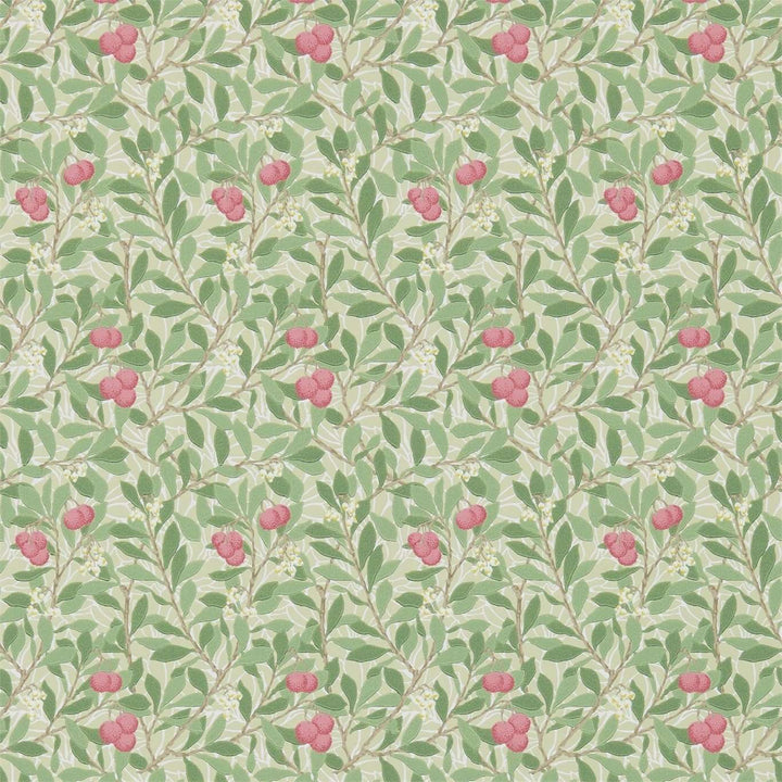 Arbutus-behang-Tapete-Morris & Co-Olive/Pink-Rol-214720-Selected Wallpapers