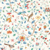 Aril's Garden-Tapete-Sanderson-Indigo/Red-Rolle-217237-Selected Wallpapers