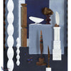 Atelier de Brancusi-Wallpaper-Casamance-Bleu D'Egypte-Set-75580202-Selected Wallpapers