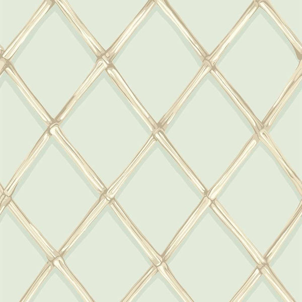 Bagatelle-Wallpaper-Cole & Son-Duck Egg-Roll-99/5025-Selected Wallpapers