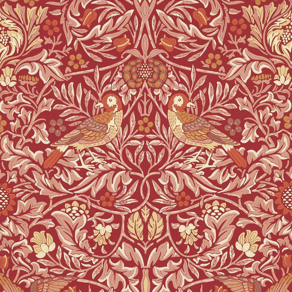 Bird-Tapete-Morris & Co-Madder/Weld-Rolle-217195-Selected Wallpapers