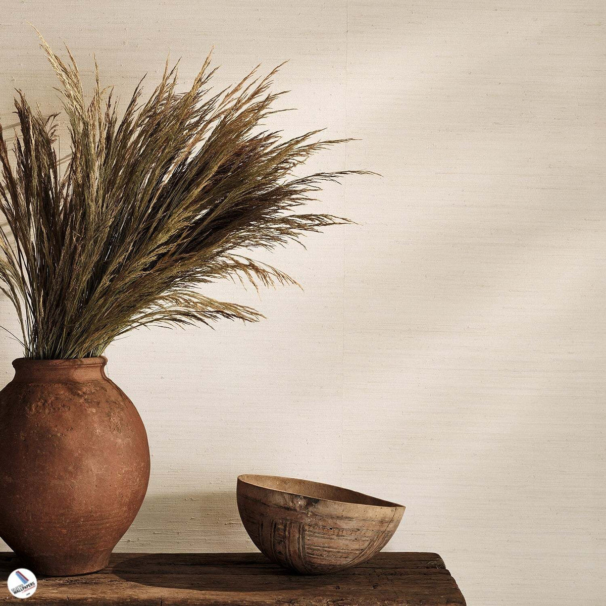 Burlap wallpaper Mark Alexander | Wallpaper Burlap MW125 – Selected