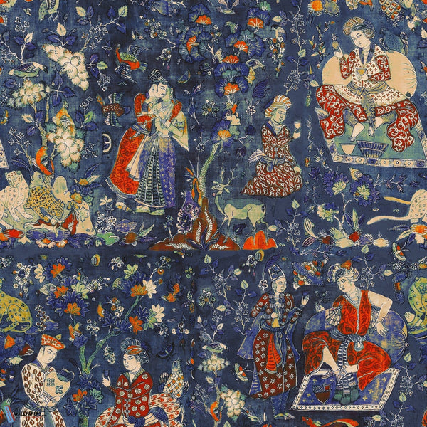 Carnival of Maghreb-wallpaper-Mind the Gap-Indigo-300 cm (standaard)-WP20743-Selected Wallpapers
