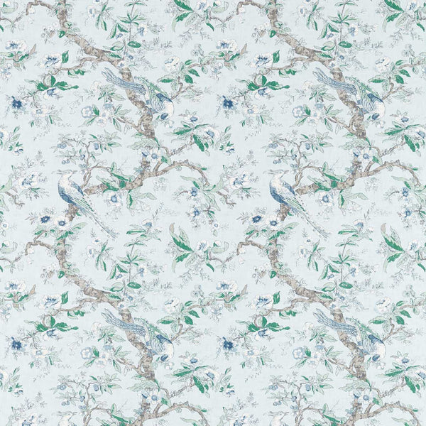 Chintz-Tapete-Zoffany-Blue Stone-Meter (M1)-313014-Selected Wallpapers