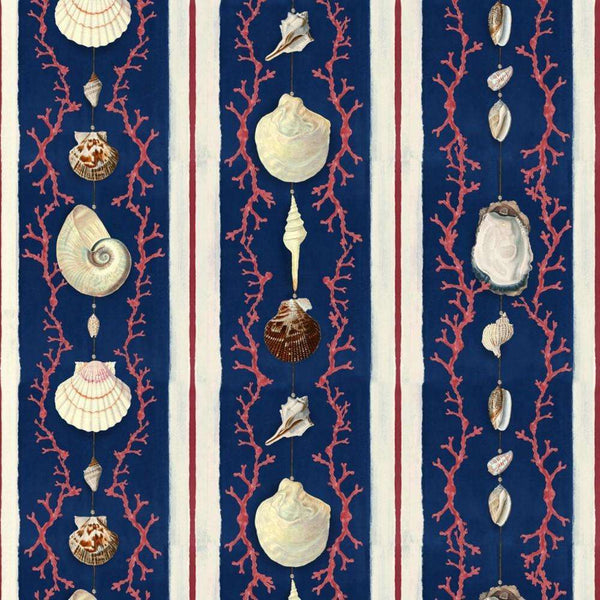 Coquillage-behang-Mind the Gap-Blue-300 cm (standaard)-WP20572-Selected Wallpapers