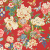 Emperor Peony-Wallpaper-Sanderson-Cinnabar Red-Roll-217119-Selected Wallpapers
