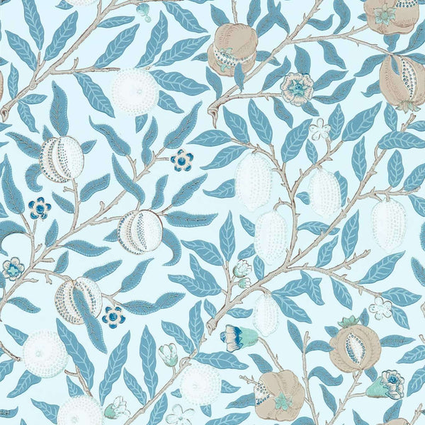 Fruit-Wallpaper-Morris & Co-Slate/Vellum-Roll-217084-Selected Wallpapers