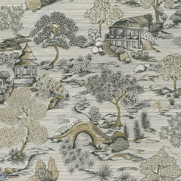 Gardens of Okayama-Wallpaper-Arte-Winter Garden-Roll-54500-Selected Wallpapers