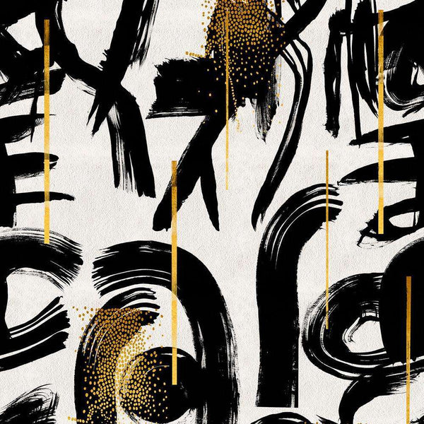 Gestural Abstraction-behang-Mind the Gap-White-300 cm (standaard)-WP20332-Selected Wallpapers