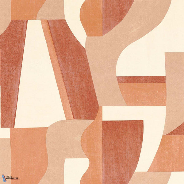 Gino-Tapete-Casamance-Terre de Sienne-Rolle-76001936-Selected Wallpapers