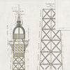 Grand Eiffel-Tapete-Mind the Gap-Zwart/Wit-300 cm (standaard)-WP20217-Selected Wallpapers