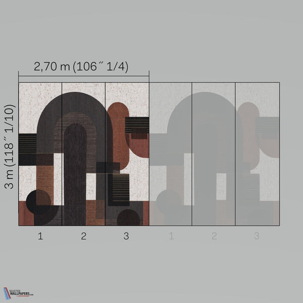 Graphical Play-Wallpaper-Omexco by Arte-Selected Wallpapers