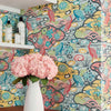 Heron Stream-Wallpaper-Thibaut-Selected Wallpapers