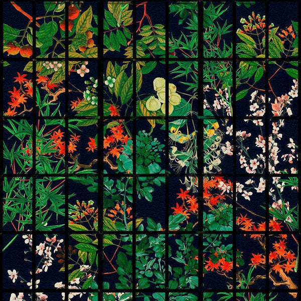 Japanese Garden-wallpaper-Mind the Gap-Night-300 cm (standaard)-WP20341-Selected Wallpapers