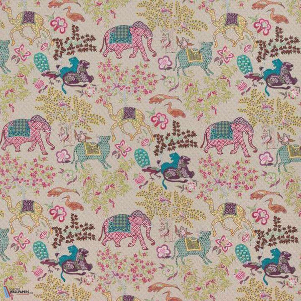 Jardin de Mysore-wallpaper-Pierre Frey-Multicolore-Meter (M1)-FP310001-Selected Wallpapers