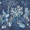 Kilburn's Coral-Wallpaper-1838 wallcoverings-Ocean Blue-Roll-2311-166-03-Selected Wallpapers
