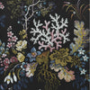 Kilburn's Coral-Wallpaper-1838 wallcoverings-Midnight Black-Roll-2311-166-04-Selected Wallpapers