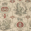Les Muses et le lion-wallpaper-Braquenie-Beige-Roll-BP207002-Selected Wallpapers