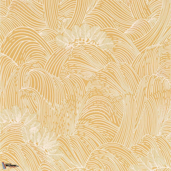 Maree Haute-Tapete-Casamance-Miel-Rolle-75902038-Selected Wallpapers