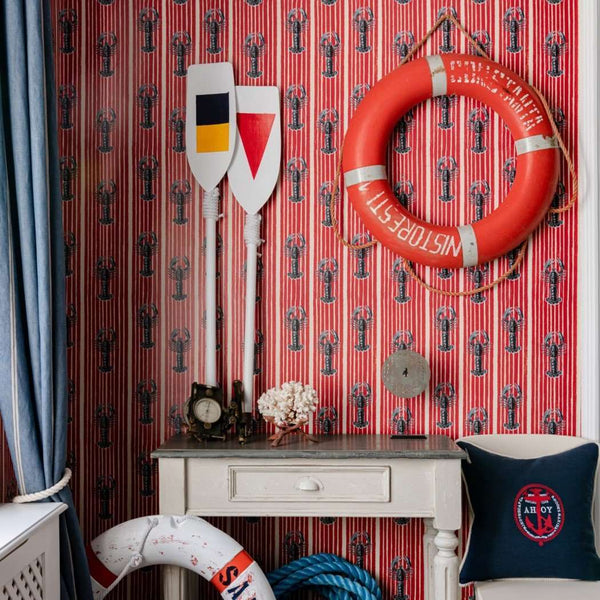Mediterranean lobsters-behang-Mind the Gap-Selected Wallpapers