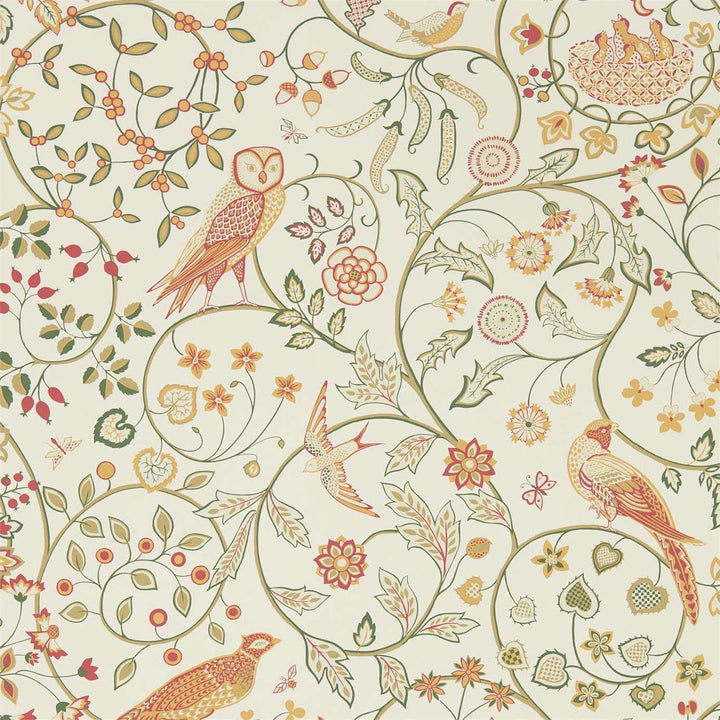 Newill-behang-Tapete-Morris & Co-Ivory Sage-Rol-216705-Selected Wallpapers