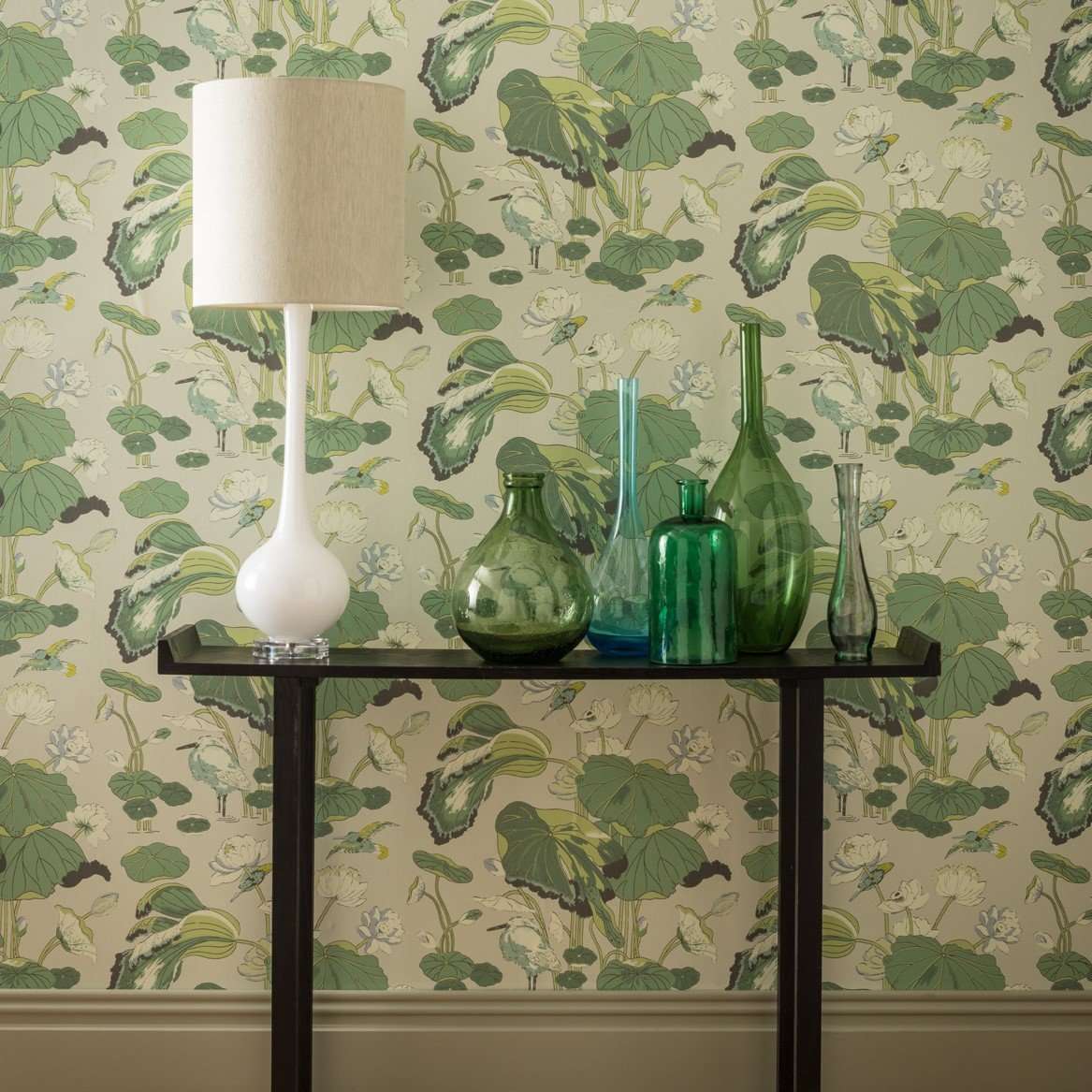 Nympheus wallpaper from GP&J Baker – Selected Wallpapers & Interiors
