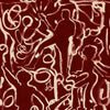 On the Stage-Wallpaper-Mind the Gap-Rhubarb-Roll-WP30093-Selected Wallpapers