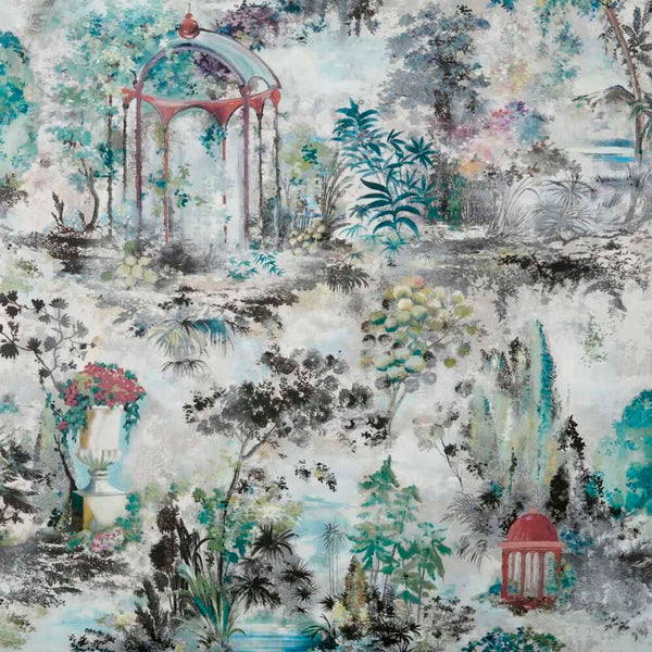Pavilion-Wallpaper-1838 wallcoverings-Fern Green-Roll-2109-153-04-Selected Wallpapers