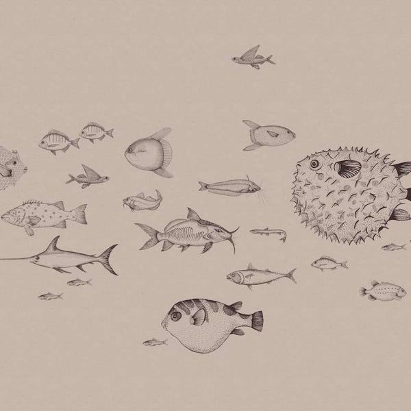 Sea Current-Behang-Tapete-Coordonne-Nude-Non Woven-9500600-Selected Wallpapers