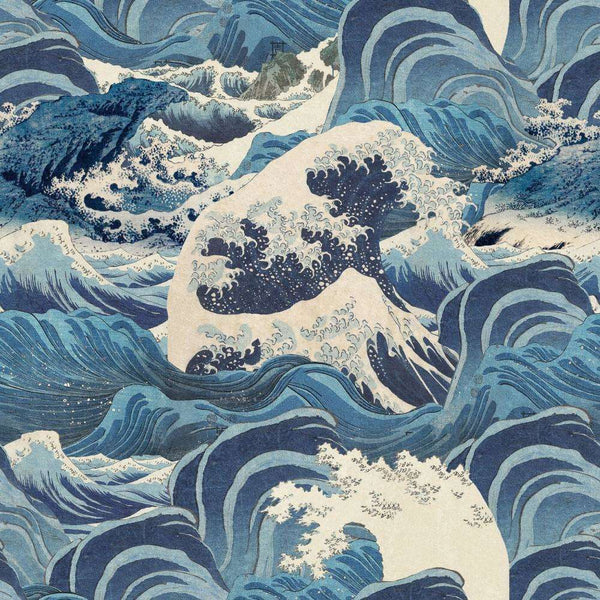 Sea Waves-behang-Mind the Gap-Light Blue-Rol-WP30060-Selected Wallpapers