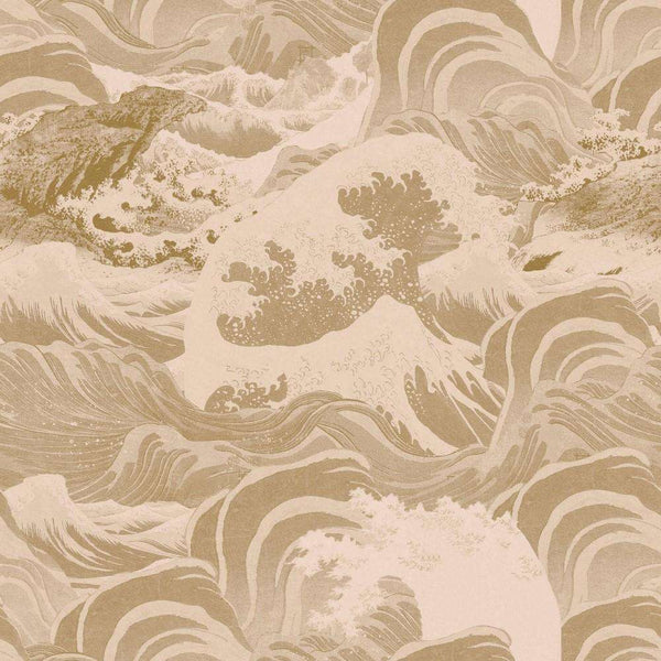 Sea Waves-behang-Mind the Gap-Taupe-Rol-WP30062-Selected Wallpapers