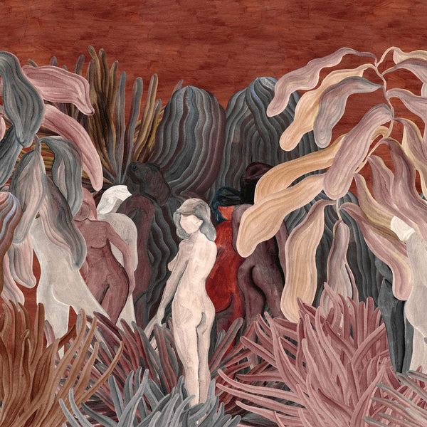 Secret Silhouettes-Tapete-Arte-Saffron-Set-97720-Selected Wallpapers