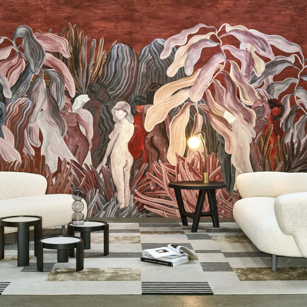Secret Silhouettes-Tapete-Arte-Selected Wallpapers