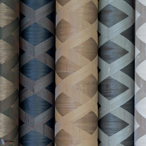 Soie Bois Losange-Tapete-CMO Paris-Selected Wallpapers