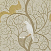 Squirrel & Dove-Tapete-Sanderson-Linen/Ivory-Rolle-DVIWSQ101-Selected Wallpapers