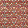 Strawberry Thief Velvet Stoff-Morris & Co-Crimson/Slate-Meter (M1)-236933-Selected Wallpapers