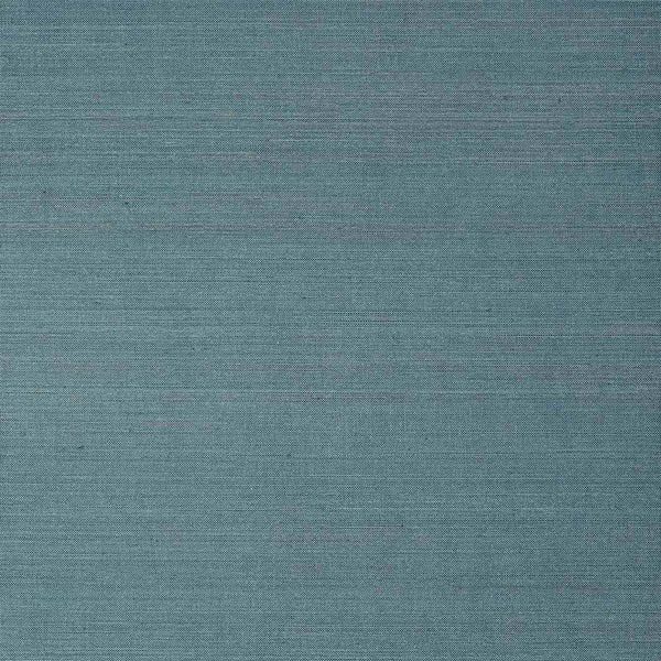 Tabacon Abaca-Wallpaper-Thibaut-Teal-Roll-T24094-Selected Wallpapers