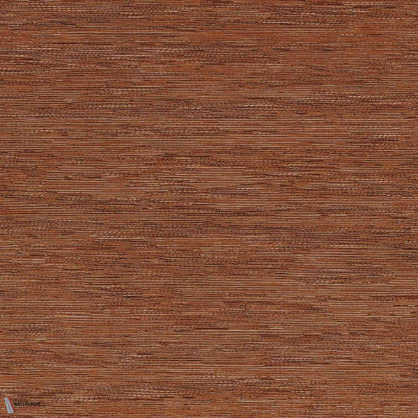 Tatami wallpaper-Casamance-Orange Brule-Roll-Selected Wallpapers & Interiors