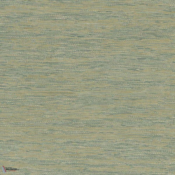 Tatami wallpaper-Casamance-Vert de Gris-Roll-Selected Wallpapers & Interiors