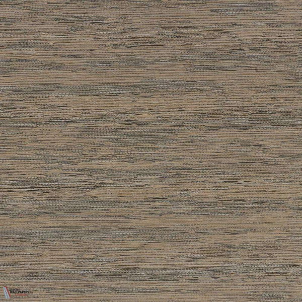 Tatami wallpaper-Casamance-Anthracite/Mordore-Roll-Selected Wallpapers & Interiors