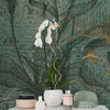 The Green Orchid wallpaper-Daisy James-Selected Wallpapers & Interiors