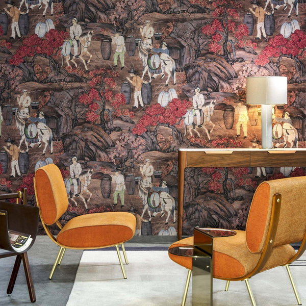 Toile de Tibet-Wallpaper-Arte-Selected Wallpapers