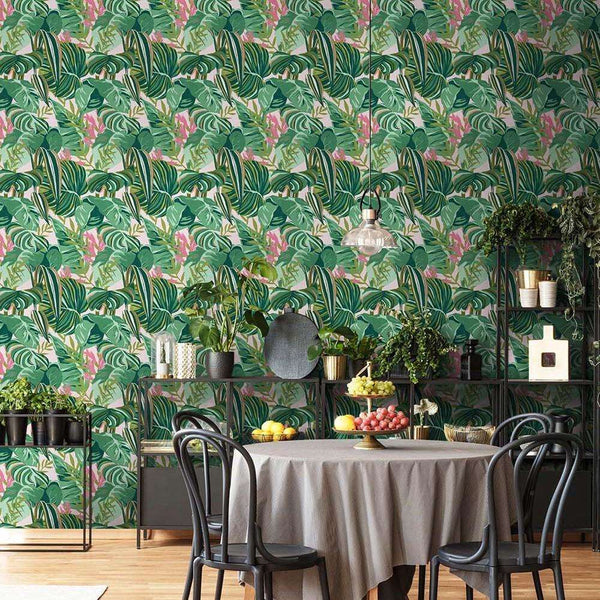 Tropical Foliage-wallpaper-Mind the Gap-Selected Wallpapers